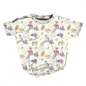 Rainbow Ponies Romper *RTS*