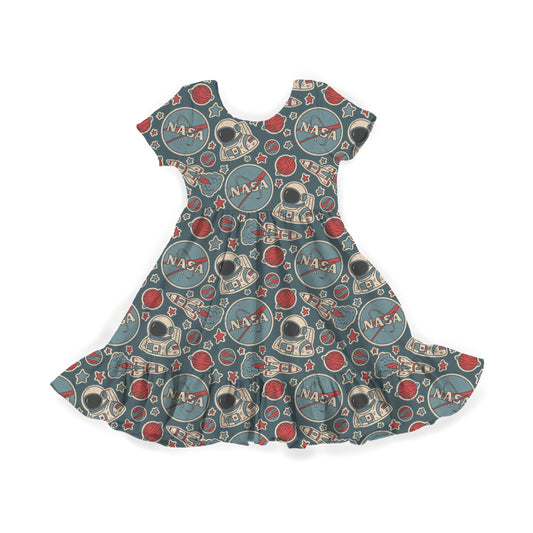 Out of this World Youth Twirl Dress **PreOrder**