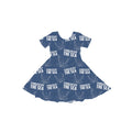 Forged By The Sea Youth Twirl Dress *RTS*