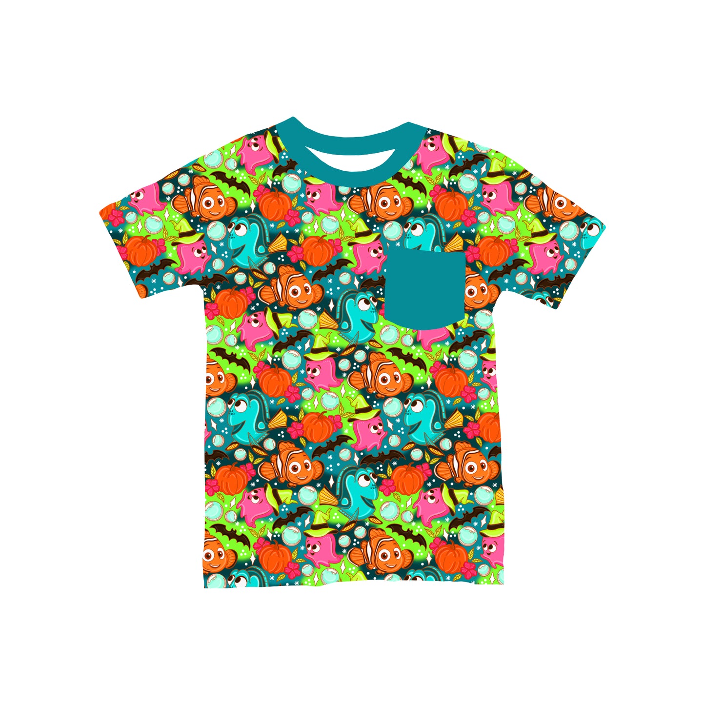 Spooky Sea Adventures Pocket T-Shirt **PreOrder**