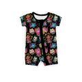 Neon Pals Zipper Shortie *RTS*