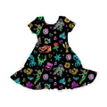 Neon Magic Youth Twirl Dress **PreOrder**