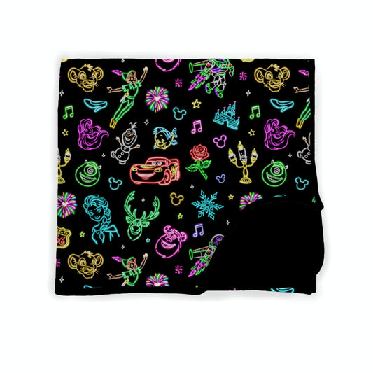 Neon Magic Bamboo Blanket **PreOrder**