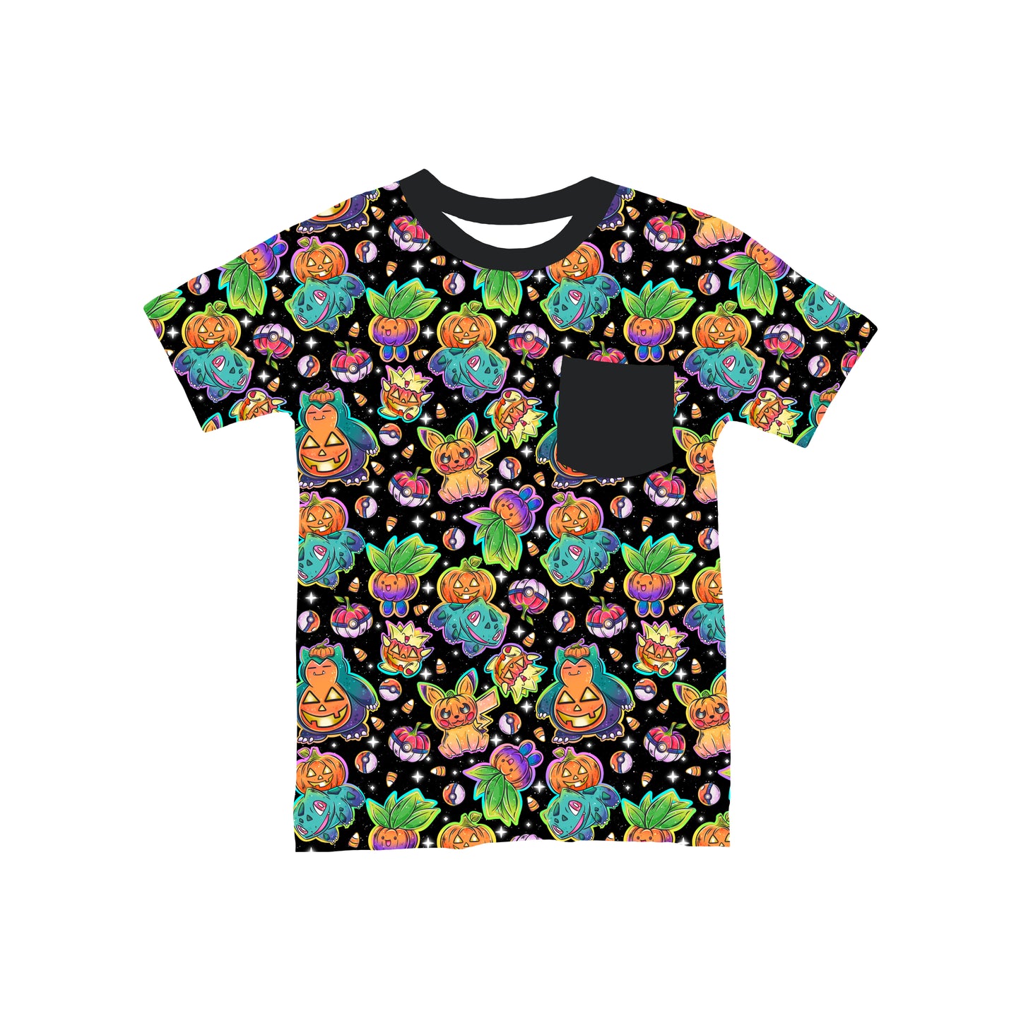 Pumpkin Patch Poke Pals Pocket T-Shirt **PreOrder**