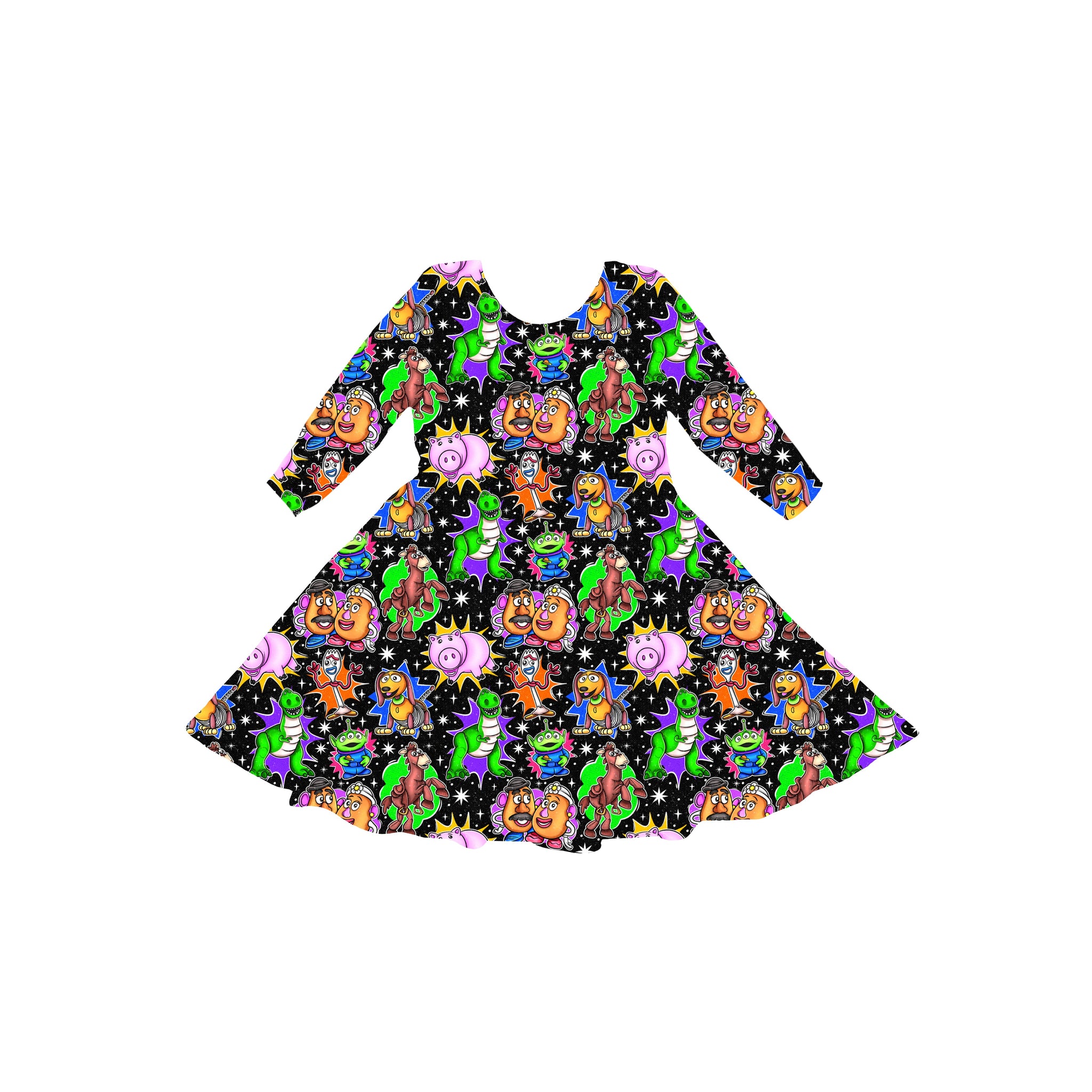 Neon Stories Youth Twirl Dress **PreOrder**