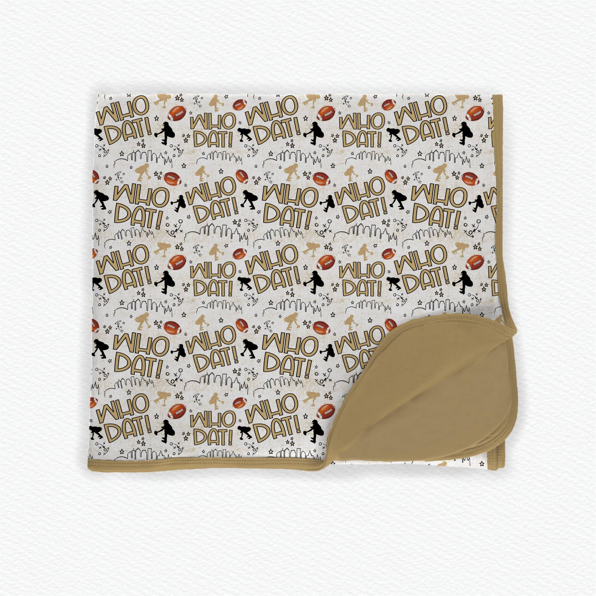 New Orleans  Bamboo Blanket *RTS*