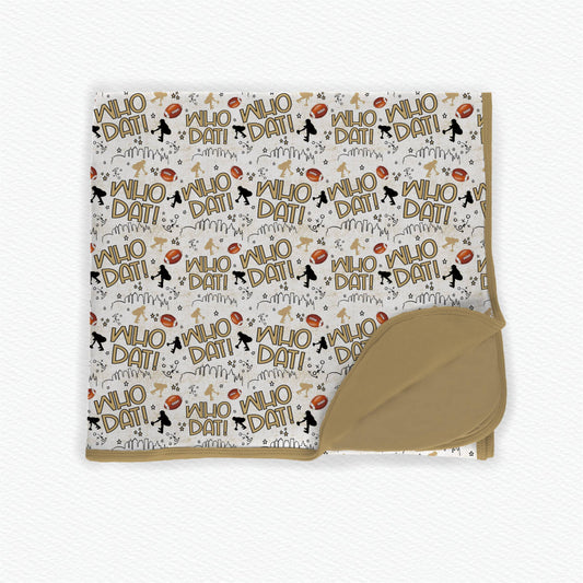 New Orleans  Bamboo Blanket *RTS*