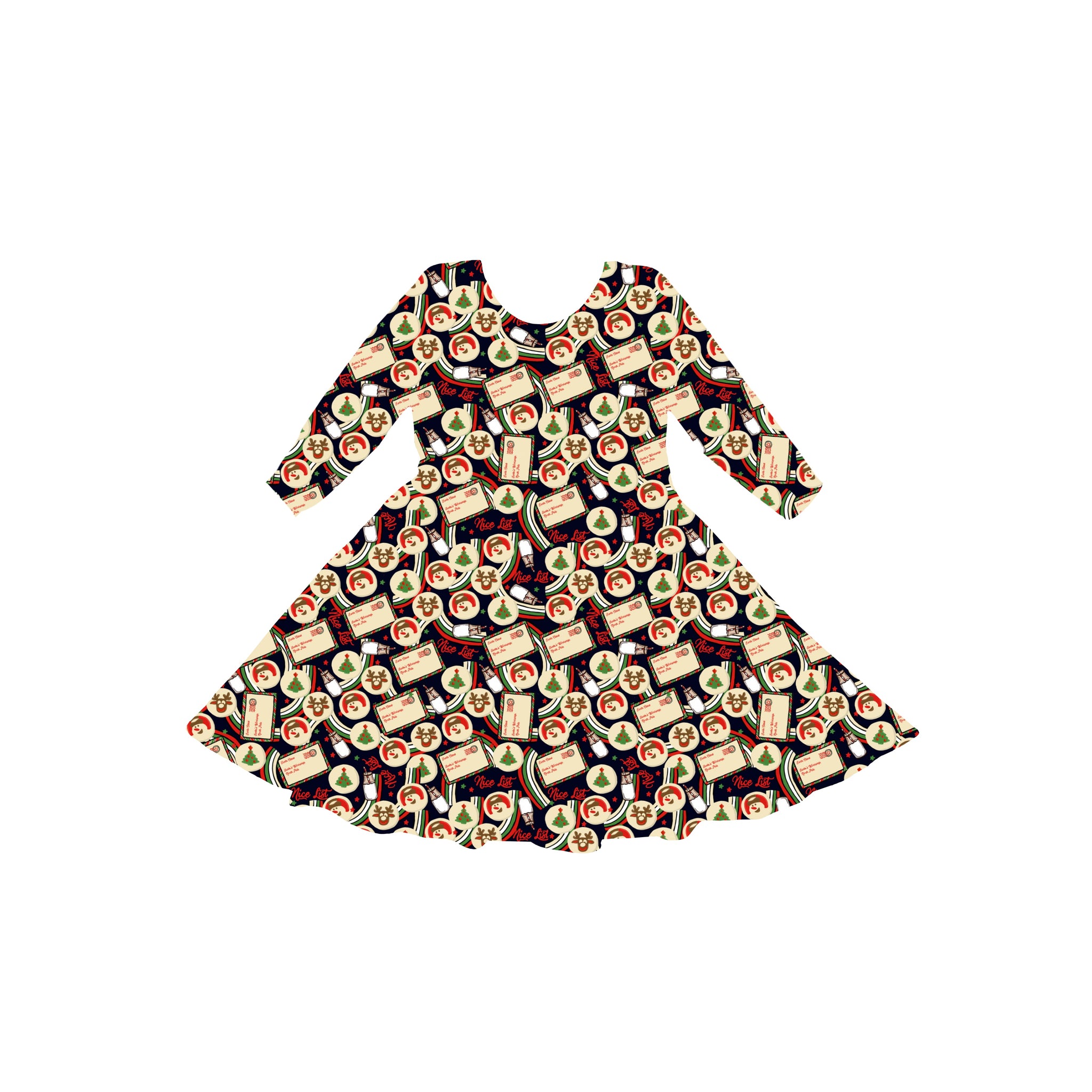 Nice List Youth Twirl Dress **PreOrder**