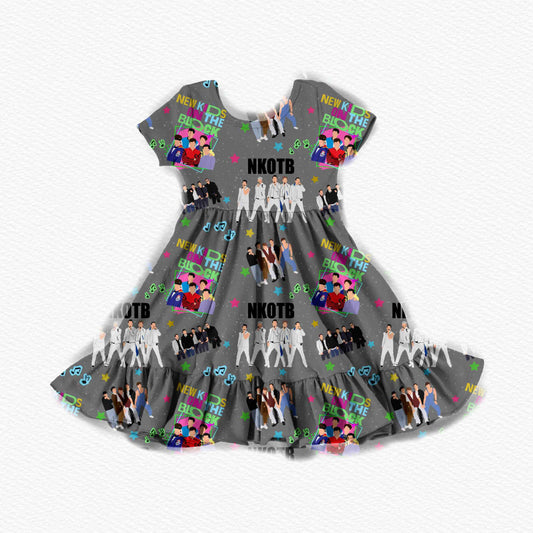 Hangin' Tough Youth Twirl Dress *RTS*