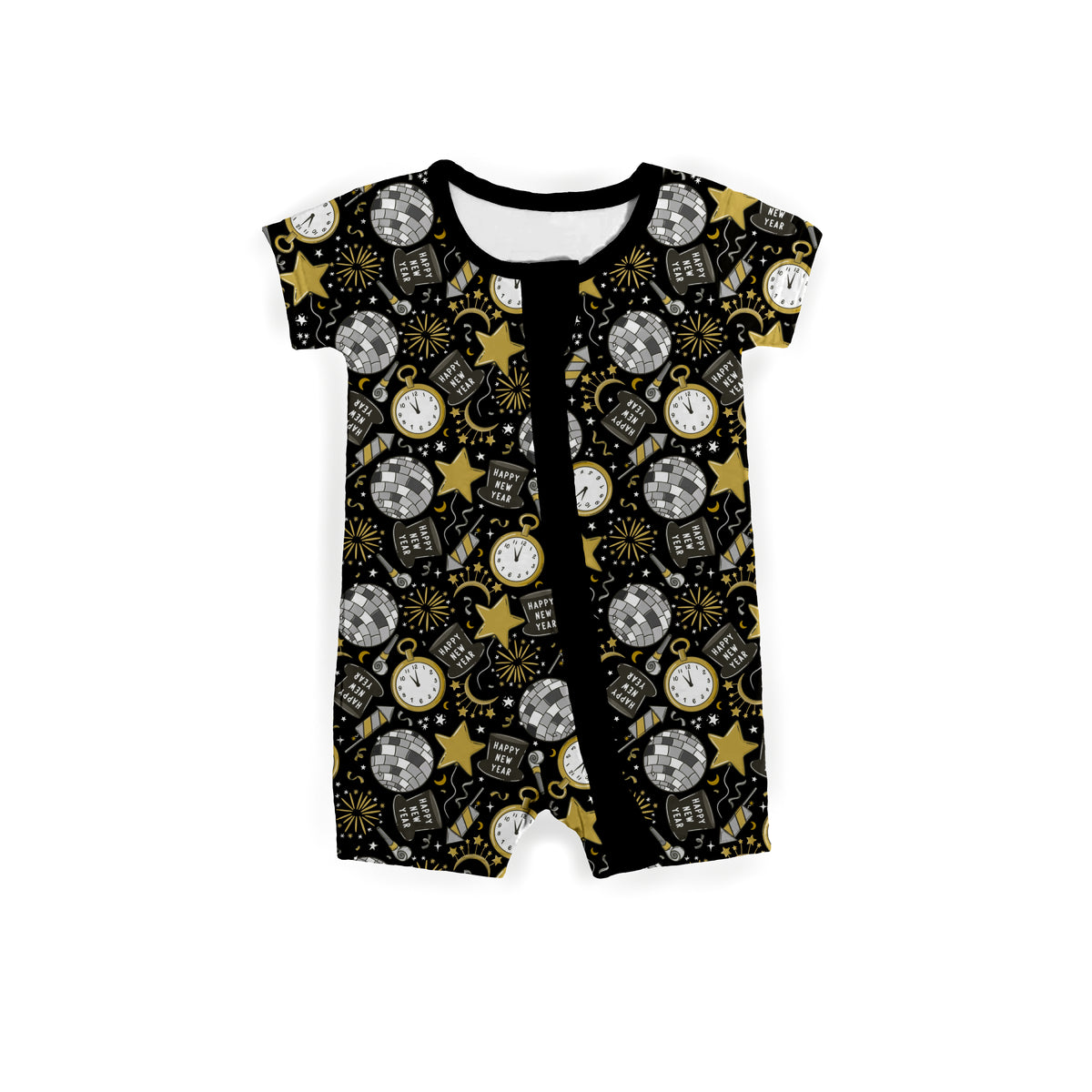 Countdown to Midnight Zipper Shortie **PreOrder**