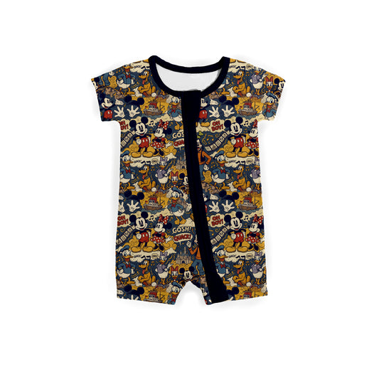 Vintage Toons Zipper Shortie **PreOrder**