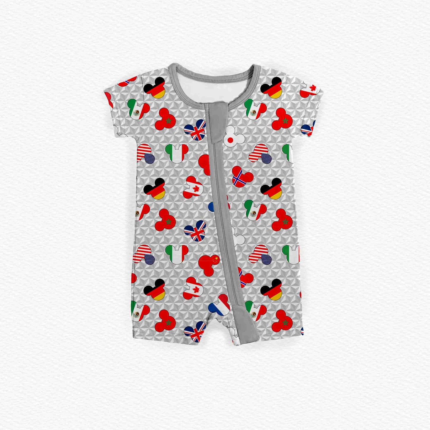 Passport to Play Zipper Shortie *RTS*