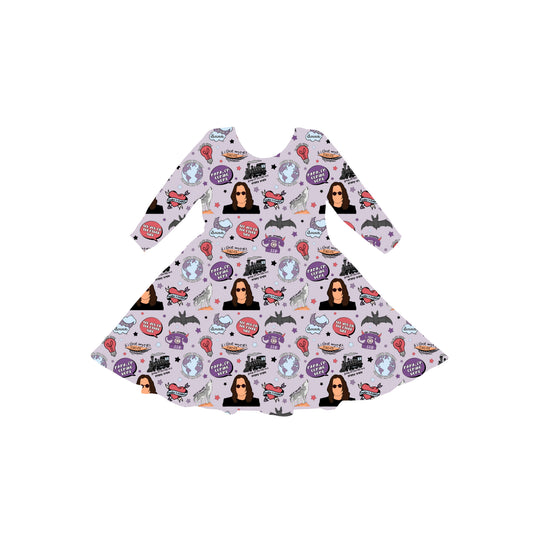 Prince Of Vibes Youth Twirl Dress *RTS*