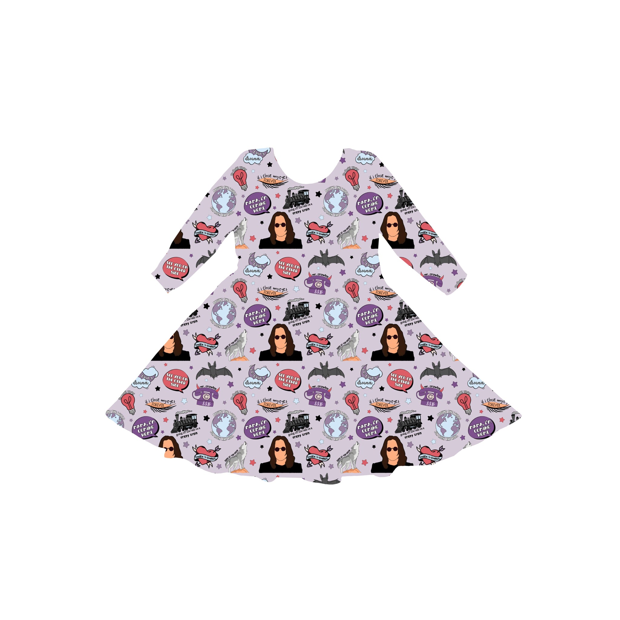 Prince Of Vibes Youth Twirl Dress **PreOrder**