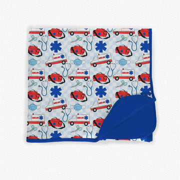 Heartbeat Heroes Bamboo Blanket **PreOrder**