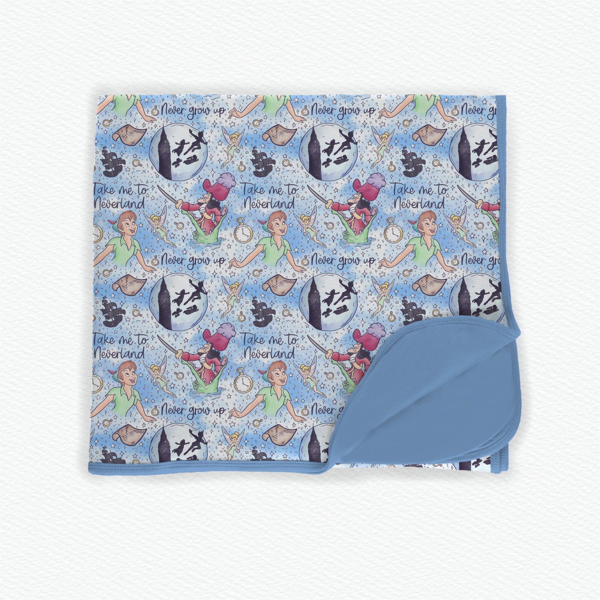 Take Me To Neverland Bamboo Blanket **PreOrder**