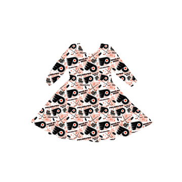 Philadelphia Hockey Youth Twirl Dress **PreOrder**