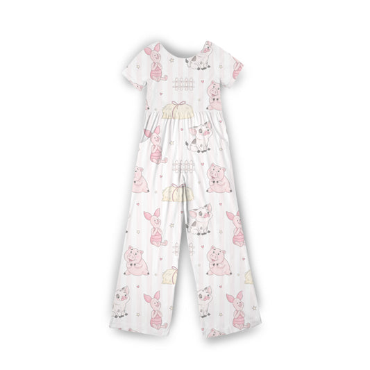 Piggy Pals Jumpsuit **PreOrder**