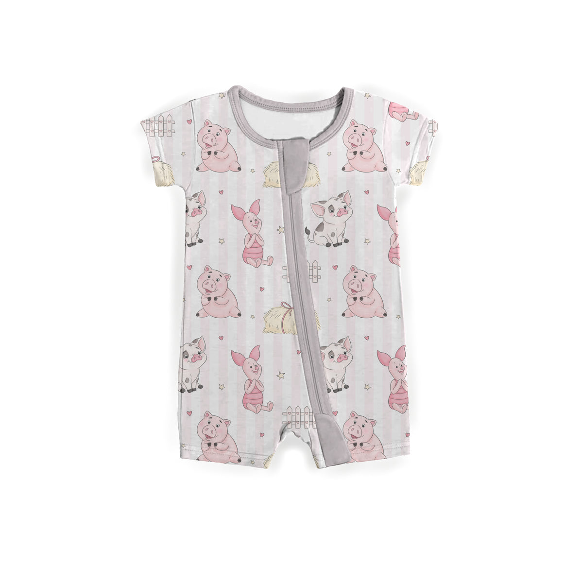 Piggy Pals Zipper Shortie **PreOrder**