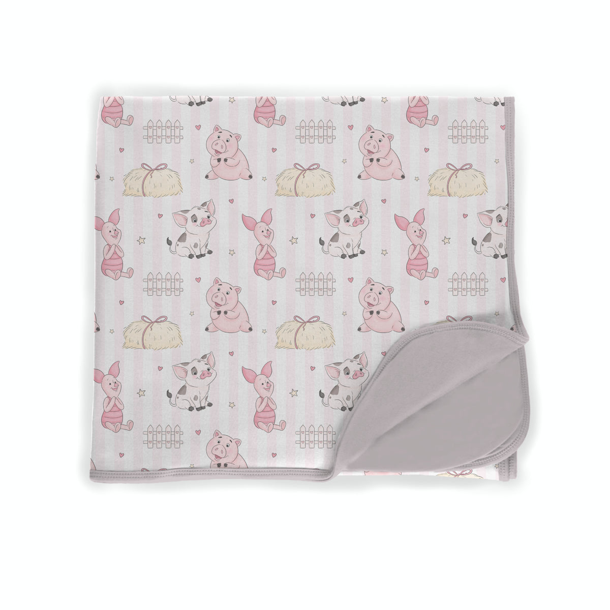 Piggy Pals Bamboo Blanket **PreOrder**