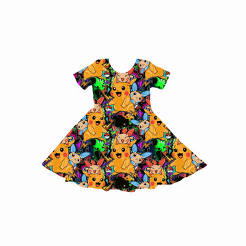 Charge Up Youth Twirl Dress **PreOrder**