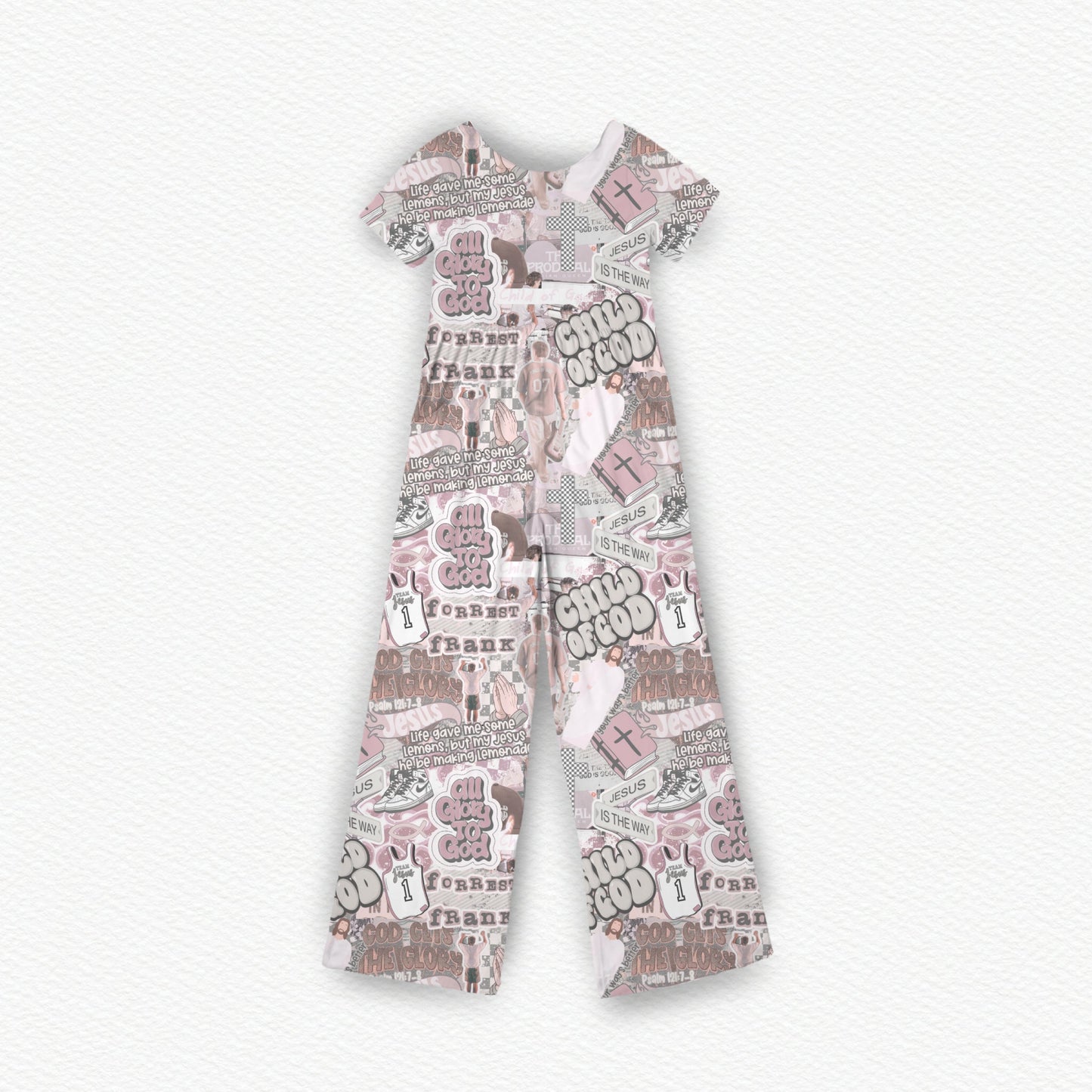 Only Way Is Up Pink Jumpsuit *RTS*