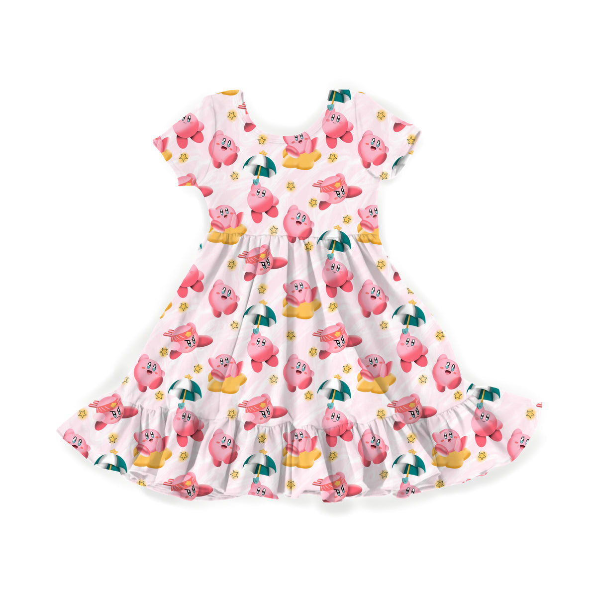 Pink Puff Paradise Youth Twirl Dress **PreOrder**
