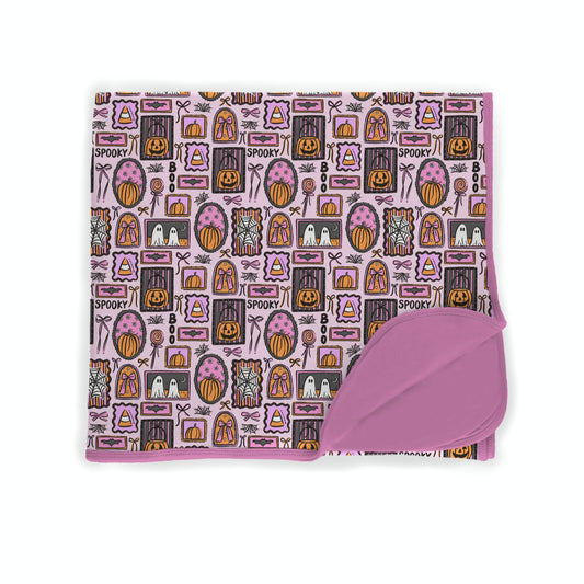 Sweet Spooky Frames Bamboo Blanket **PreOrder**