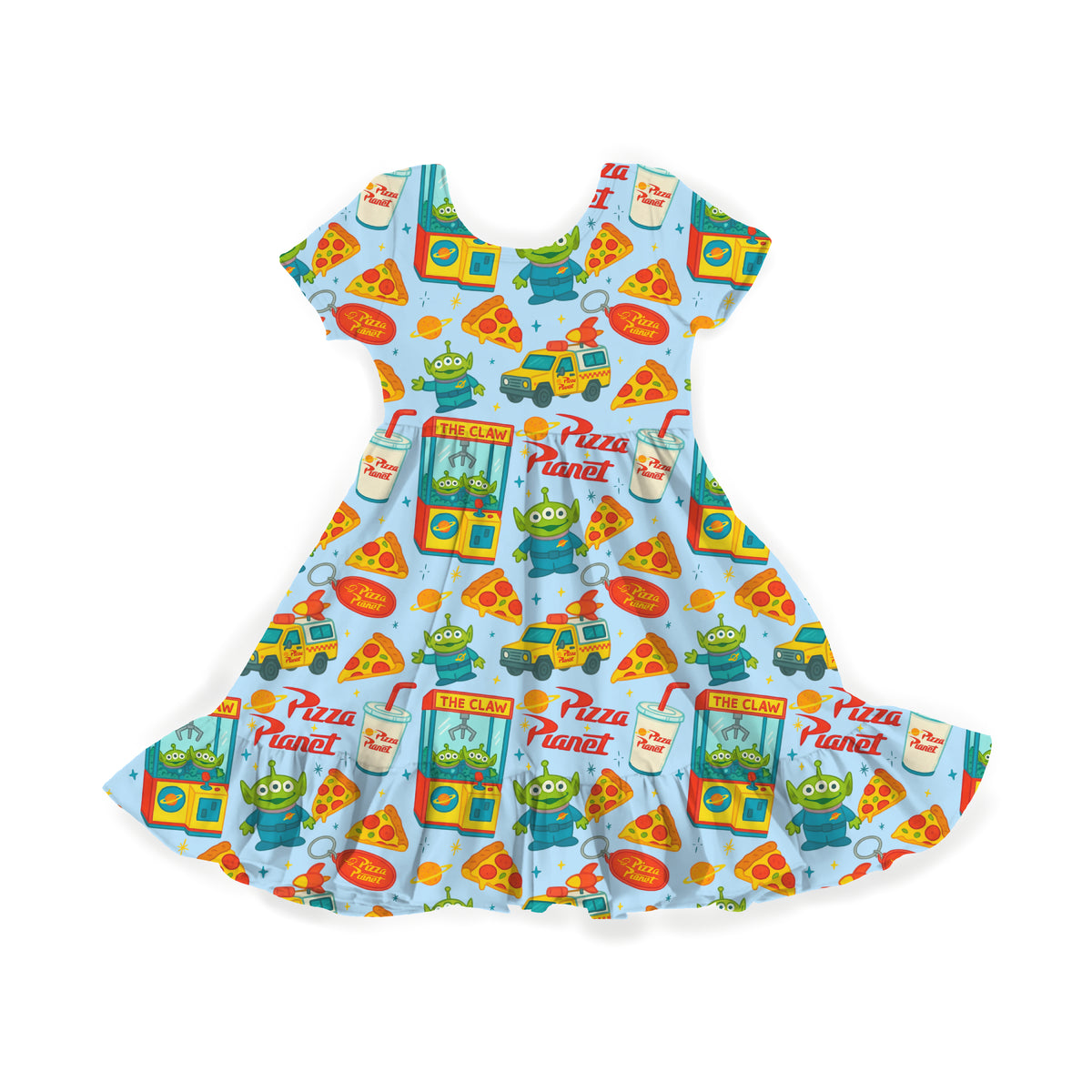 Claw Machine Chaos Youth Twirl Dress **PreOrder**