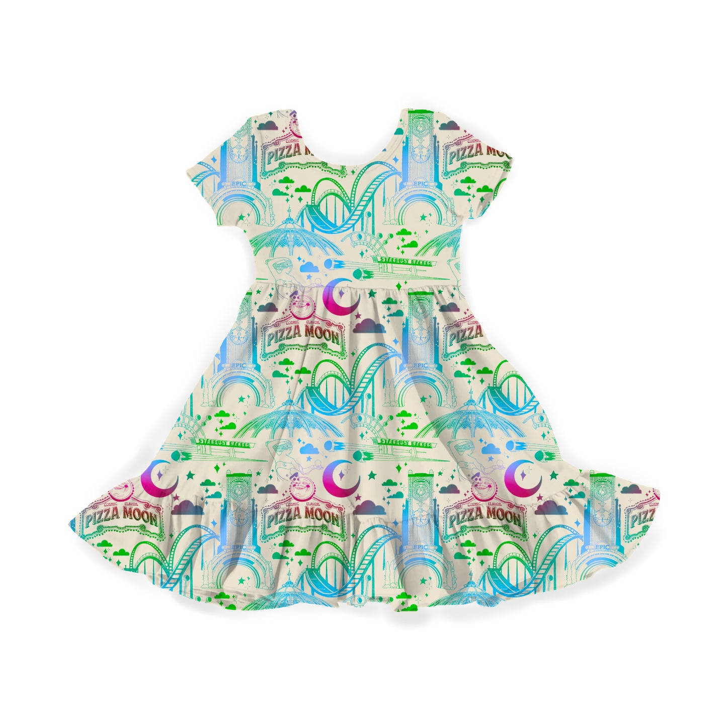Stardust Racers Youth Twirl Dress **PreOrder**