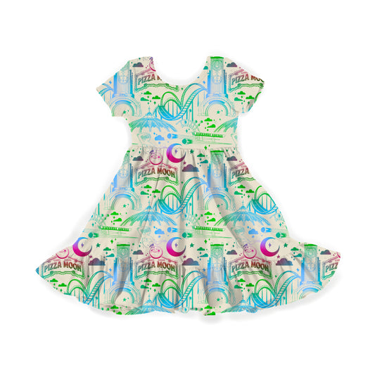 Stardust Racers Youth Twirl Dress **PreOrder**