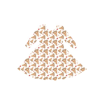 Pizza Lover Youth Twirl Dress **PreOrder**