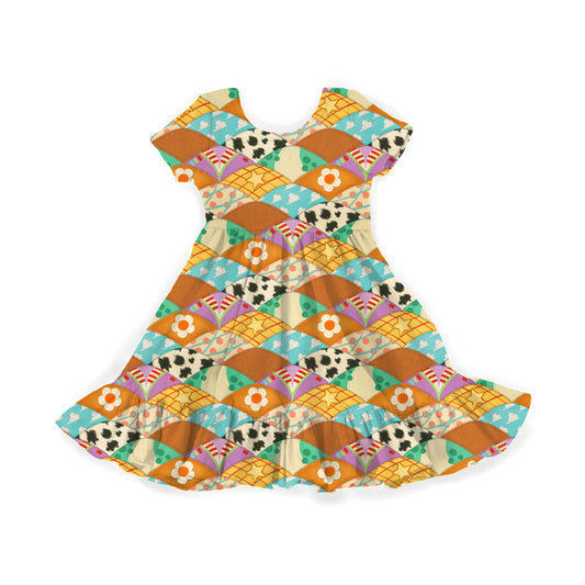 Roundup Remix Youth Twirl Dress **PreOrder**