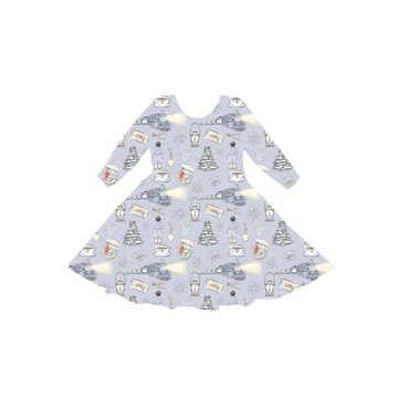 Believe In The Magic Youth Twirl Dress **PreOrder**