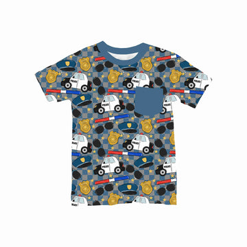 Blue Line Brave Pocket T-Shirt **PreOrder**