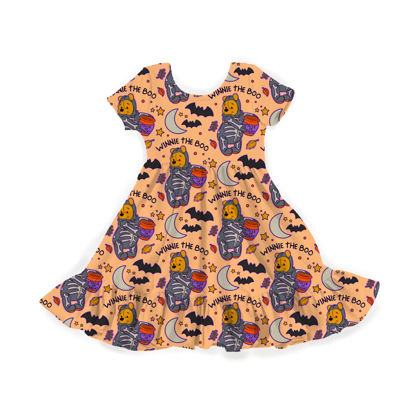 Winnie The Boo Youth Twirl Dress **PreOrder**