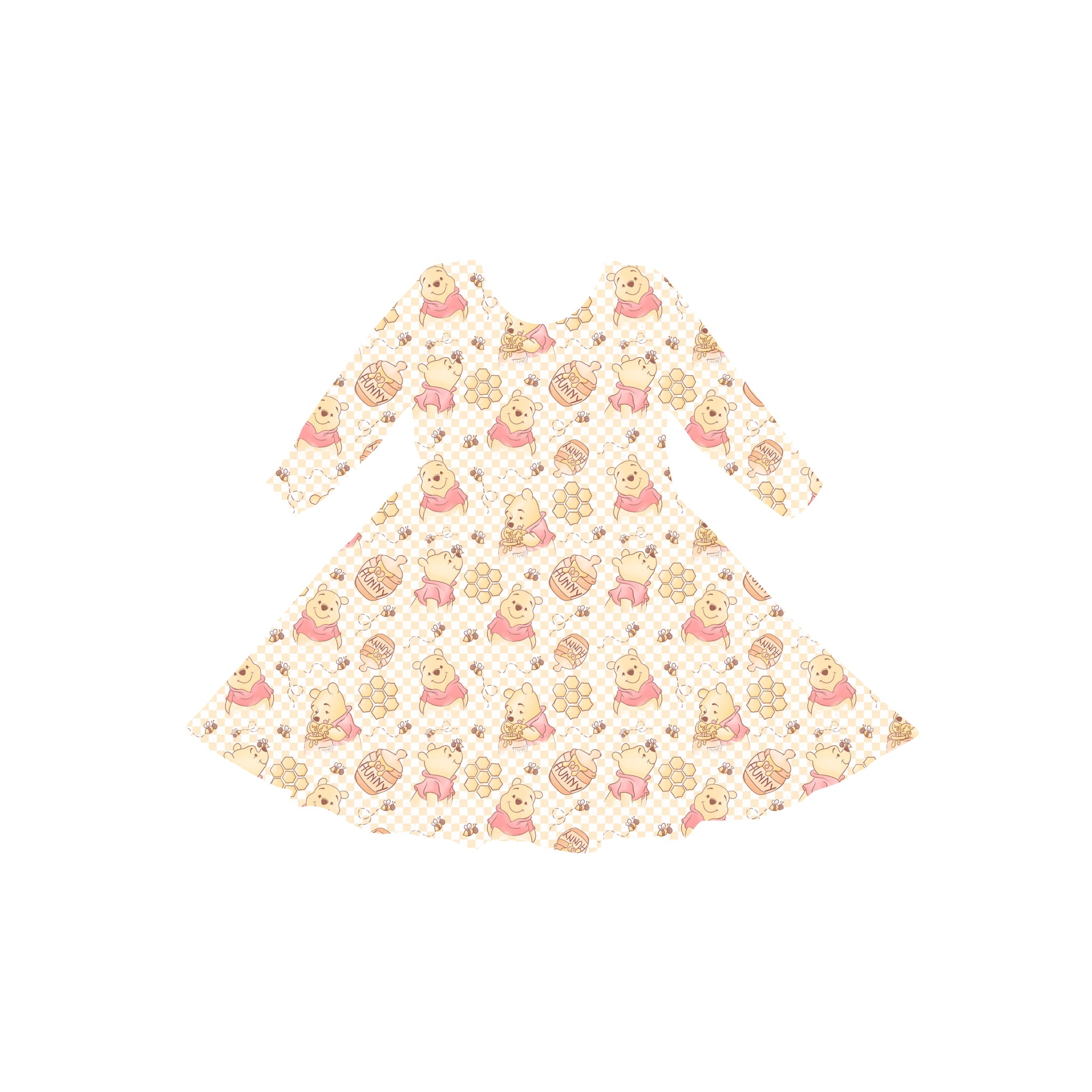 Hunny Bear Youth Twirl Dress **PreOrder**