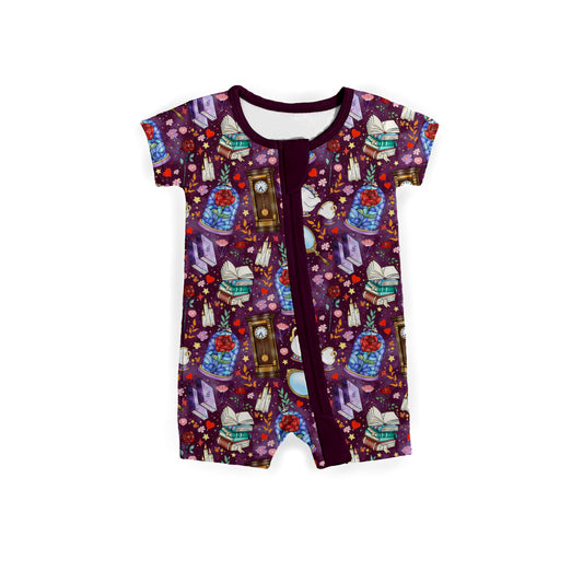 Enchanted Rose Library Medically Adaptable Zipper Shortie *RTS*
