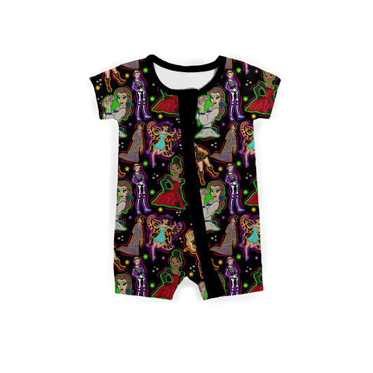 Princesses After Dark Zipper Shortie **PreOrder**