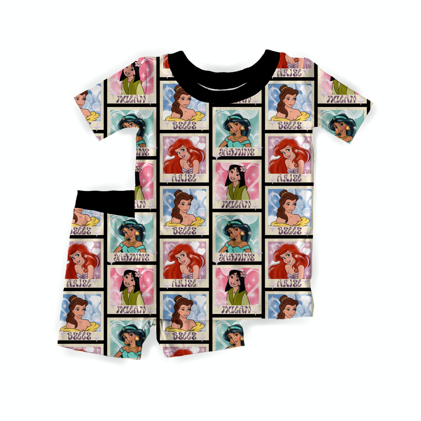 Princess Portraits Youth Short Set *RTS*