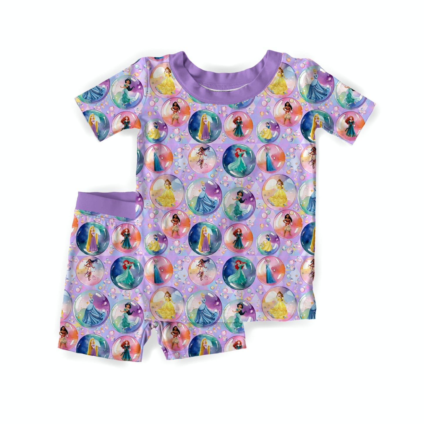 Enchanted Bubble Beauties Youth Short Set *RTS*