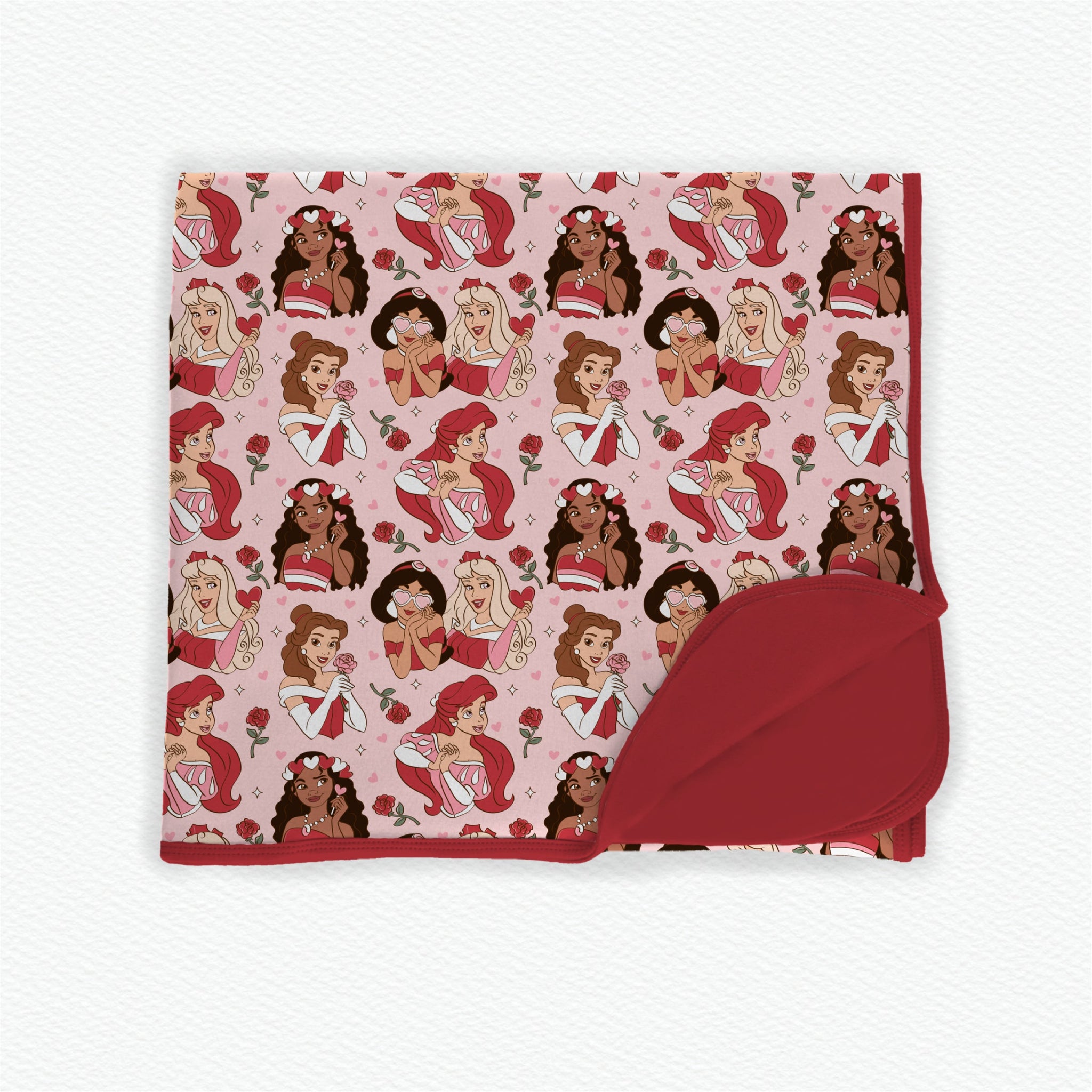 Royal Hearts & RosesBamboo Blanket **PreOrder**