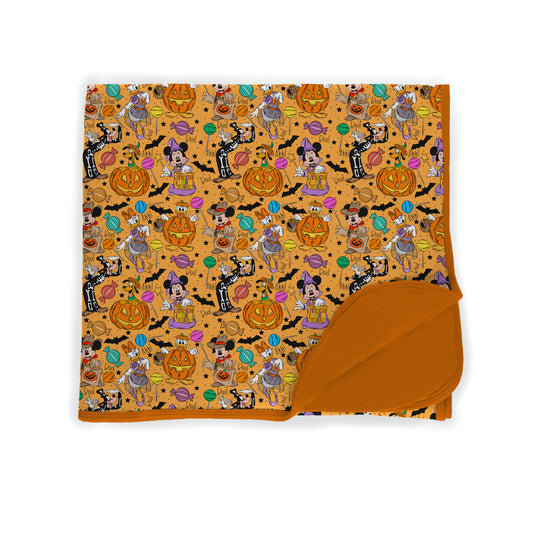 Spooky Mouse Mischief Bamboo Blanket **PreOrder**