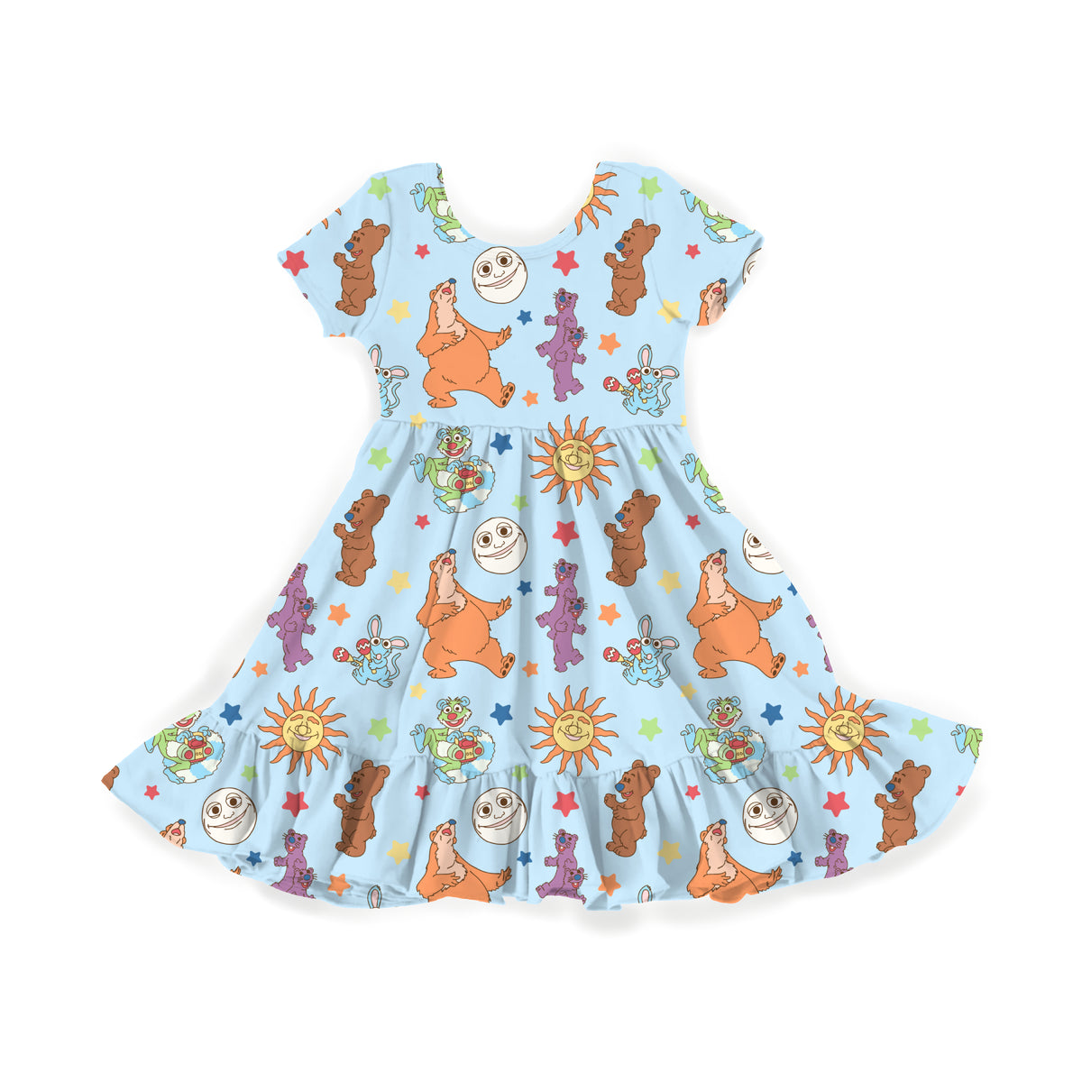 Where The Bear Is Youth Twirl Dress **PreOrder**