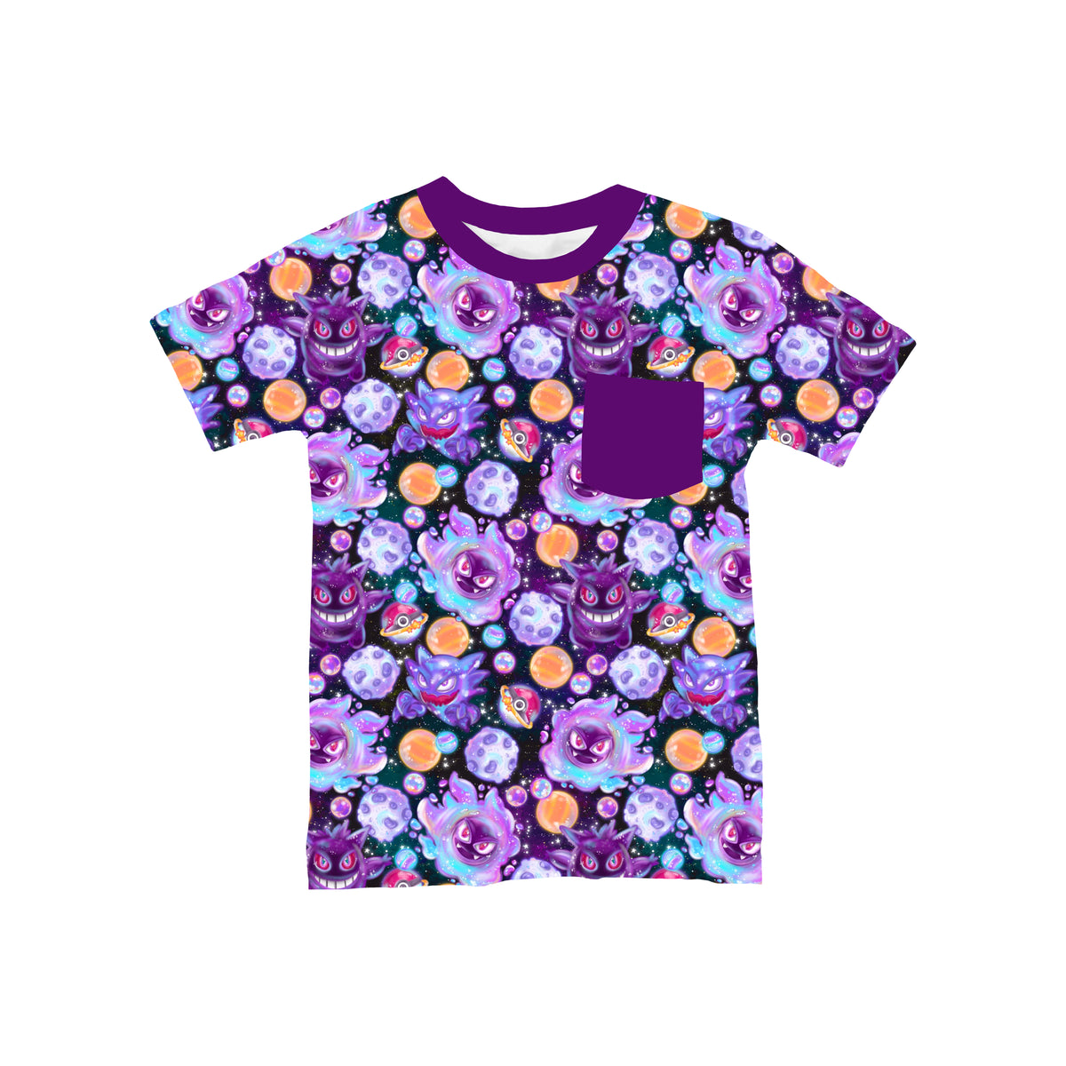 Ghosts in Orbit Pocket T-Shirt **PreOrder**