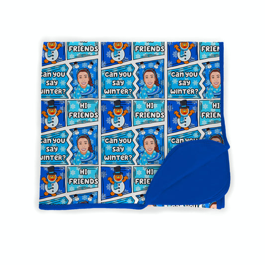 Can You Say Winter? Bamboo Blanket **PreOrder**