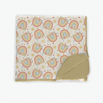 Rainbow Baby Bamboo Blanket *RTS*