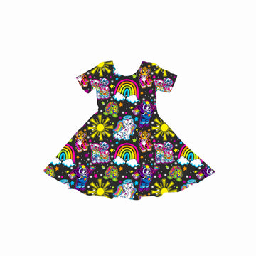 Color Me Happy Youth Twirl Dress **PreOrder**