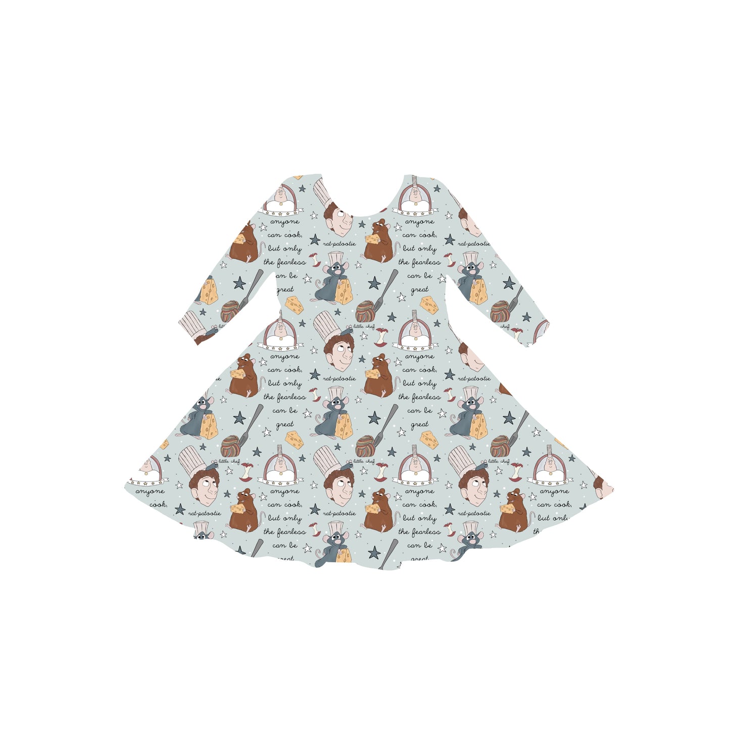 The Tiny Chef Youth Twirl Dress *RTS*