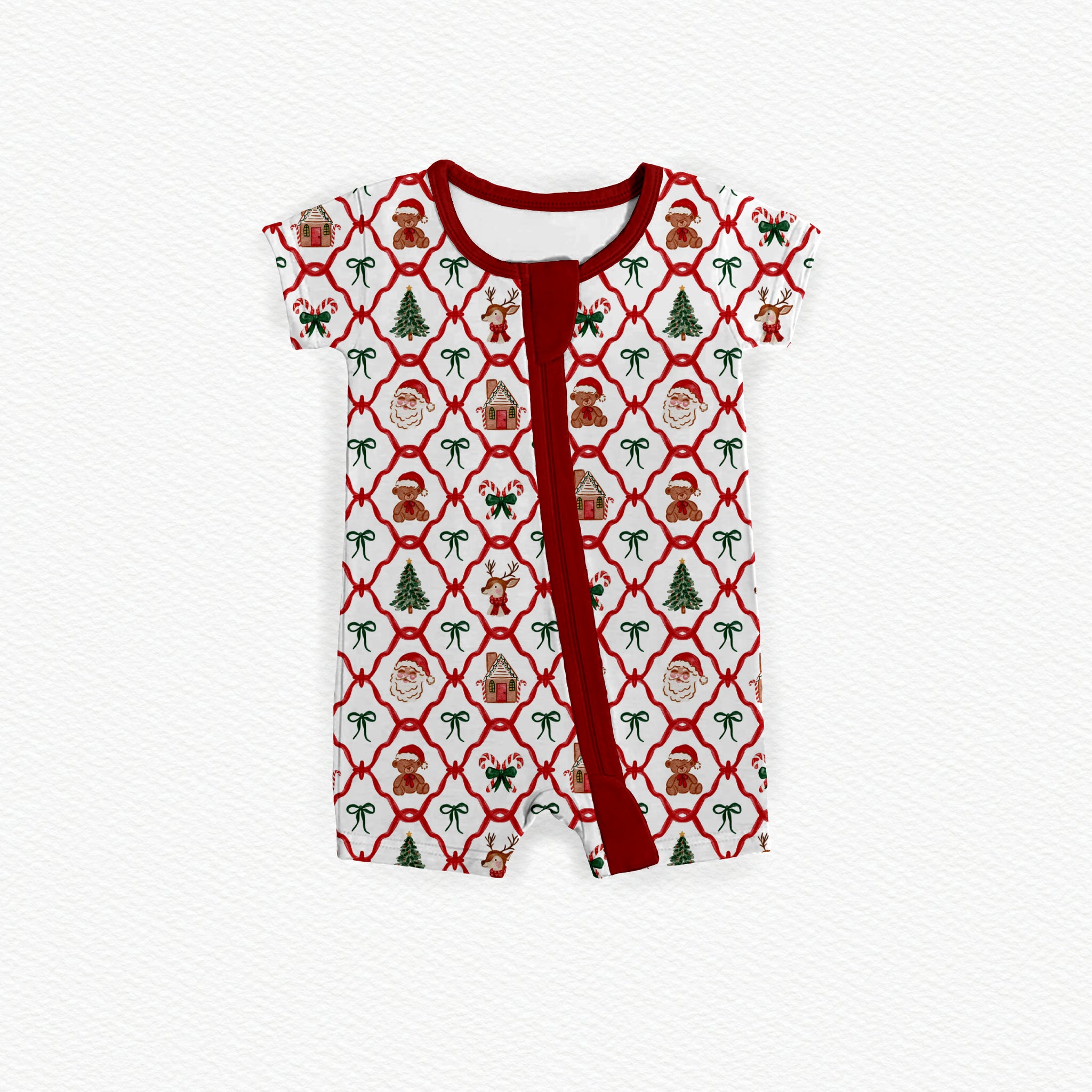Holly Jolly Christmas Zipper Shortie **PreOrder**